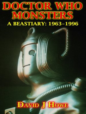 cover image of Doctor Who Monsters